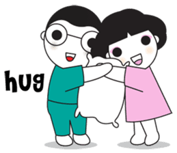 INNIE & Mr.B 2 sticker #3869314