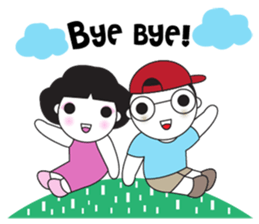 INNIE & Mr.B 2 sticker #3869316