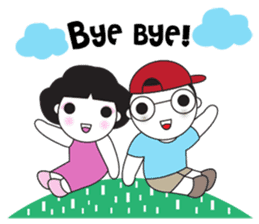 INNIE & Mr.B 2 sticker #3869316