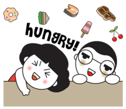 INNIE & Mr.B 2 sticker #3869317