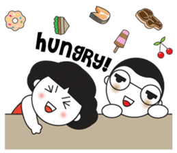 INNIE & Mr.B 2 sticker #3869317