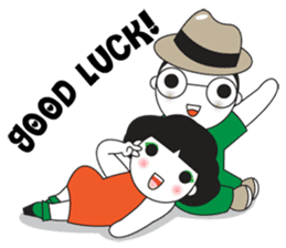 INNIE & Mr.B 2 sticker #3869325