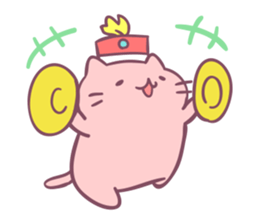 MitchiriNeko Marching Sticker sticker #3869356