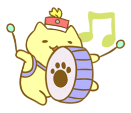 MitchiriNeko Marching Sticker sticker #3869357