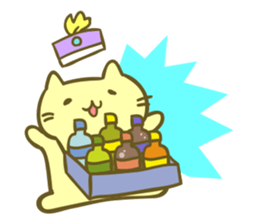 MitchiriNeko Marching Sticker sticker #3869360