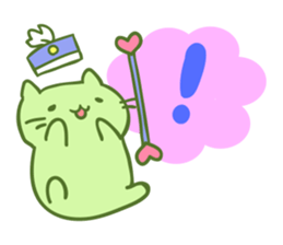 MitchiriNeko Marching Sticker sticker #3869361