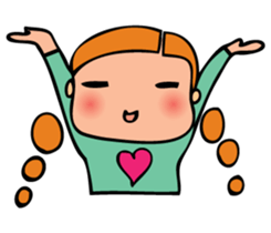 The girl modest moderately sticker #3869487