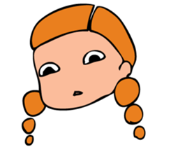 The girl modest moderately sticker #3869499