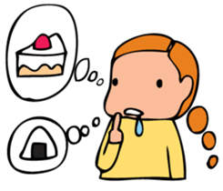 The girl modest moderately sticker #3869503