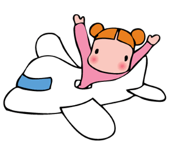 The girl modest moderately sticker #3869507