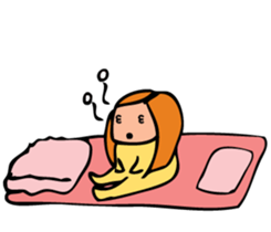 The girl modest moderately sticker #3869520