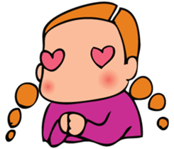 The girl modest moderately sticker #3869521