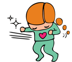 The girl modest moderately sticker #3869523