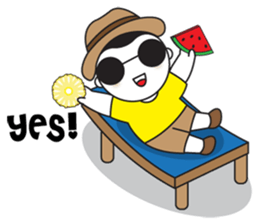 INNIE: HAPPY SUMMER HOLIDAYS sticker #3869532