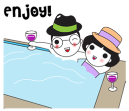 INNIE: HAPPY SUMMER HOLIDAYS sticker #3869565