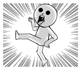 NON-COLOR MAN sticker #3869905