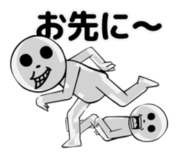 NON-COLOR MAN sticker #3869924