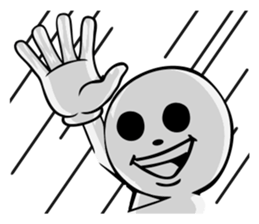 NON-COLOR MAN sticker #3869925