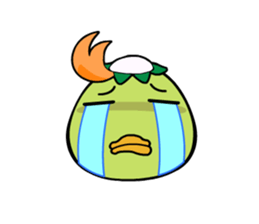 kappa kapok's head sticker #3870128