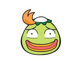 kappa kapok's head sticker #3870130