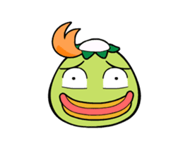 kappa kapok's head sticker #3870130