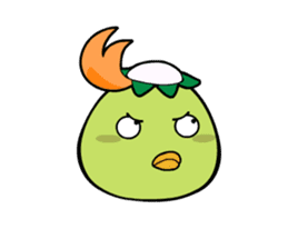 kappa kapok's head sticker #3870133