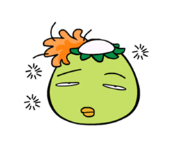 kappa kapok's head sticker #3870134