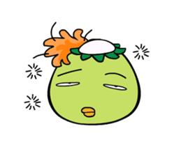 kappa kapok's head sticker #3870134