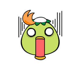 kappa kapok's head sticker #3870137