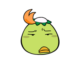 kappa kapok's head sticker #3870139