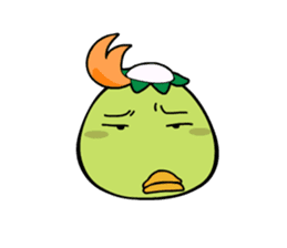 kappa kapok's head sticker #3870139