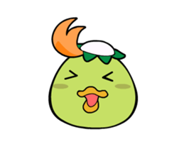 kappa kapok's head sticker #3870140