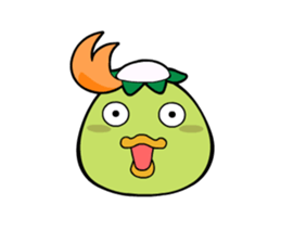 kappa kapok's head sticker #3870141