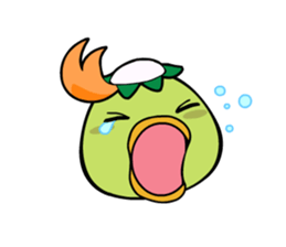 kappa kapok's head sticker #3870142