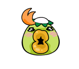 kappa kapok's head sticker #3870144