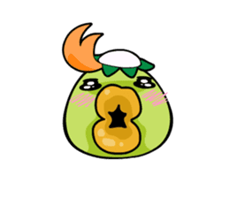 kappa kapok's head sticker #3870144