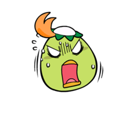 kappa kapok's head sticker #3870145