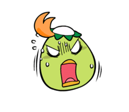 kappa kapok's head sticker #3870145