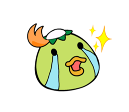 kappa kapok's head sticker #3870147