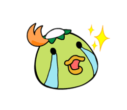 kappa kapok's head sticker #3870147