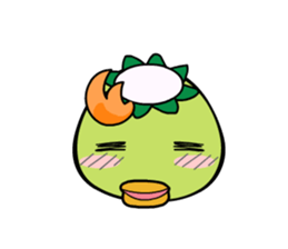 kappa kapok's head sticker #3870148