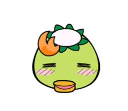 kappa kapok's head sticker #3870148