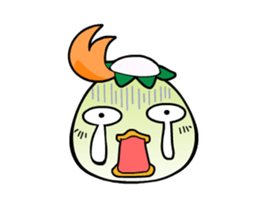 kappa kapok's head sticker #3870149