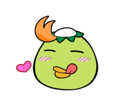 kappa kapok's head sticker #3870152