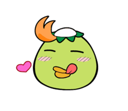 kappa kapok's head sticker #3870152