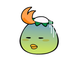 kappa kapok's head sticker #3870153