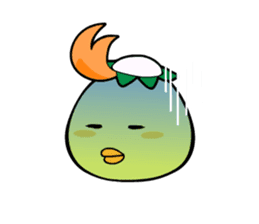 kappa kapok's head sticker #3870153