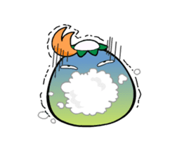 kappa kapok's head sticker #3870155