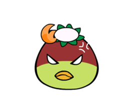 kappa kapok's head sticker #3870157