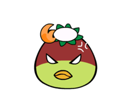 kappa kapok's head sticker #3870157